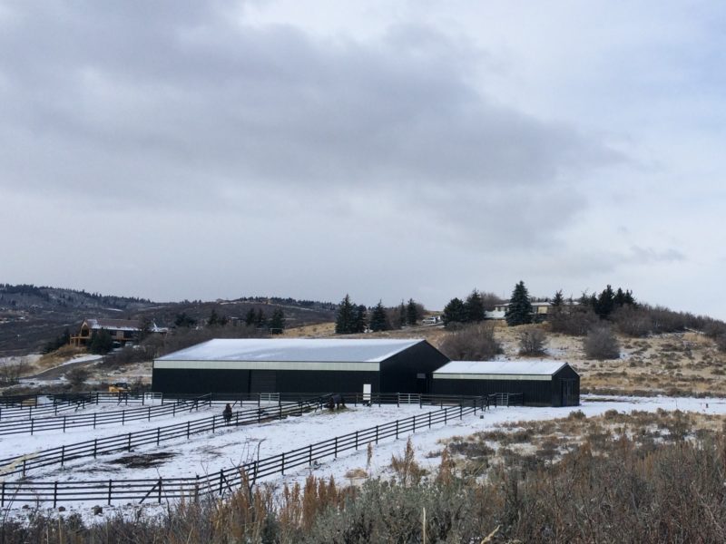 Utah Steel Buildings, 74x100 - Equestrian Covered Riding Arena