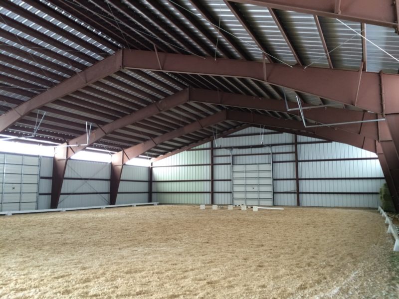 Utah Steel Buildings, 74x100 - Equestrian Covered Riding Arena