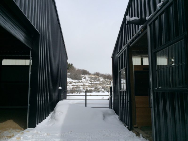 Utah Steel Buildings, 74x100 - Equestrian Covered Riding Arena