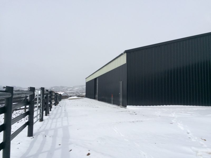 Utah Steel Buildings, 74x100 - Equestrian Covered Riding Arena